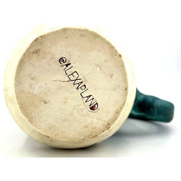 AlexApland Studio Art Pottery Mug The Mountains are calling, I must go 6" Tall - Picture 6 of 7